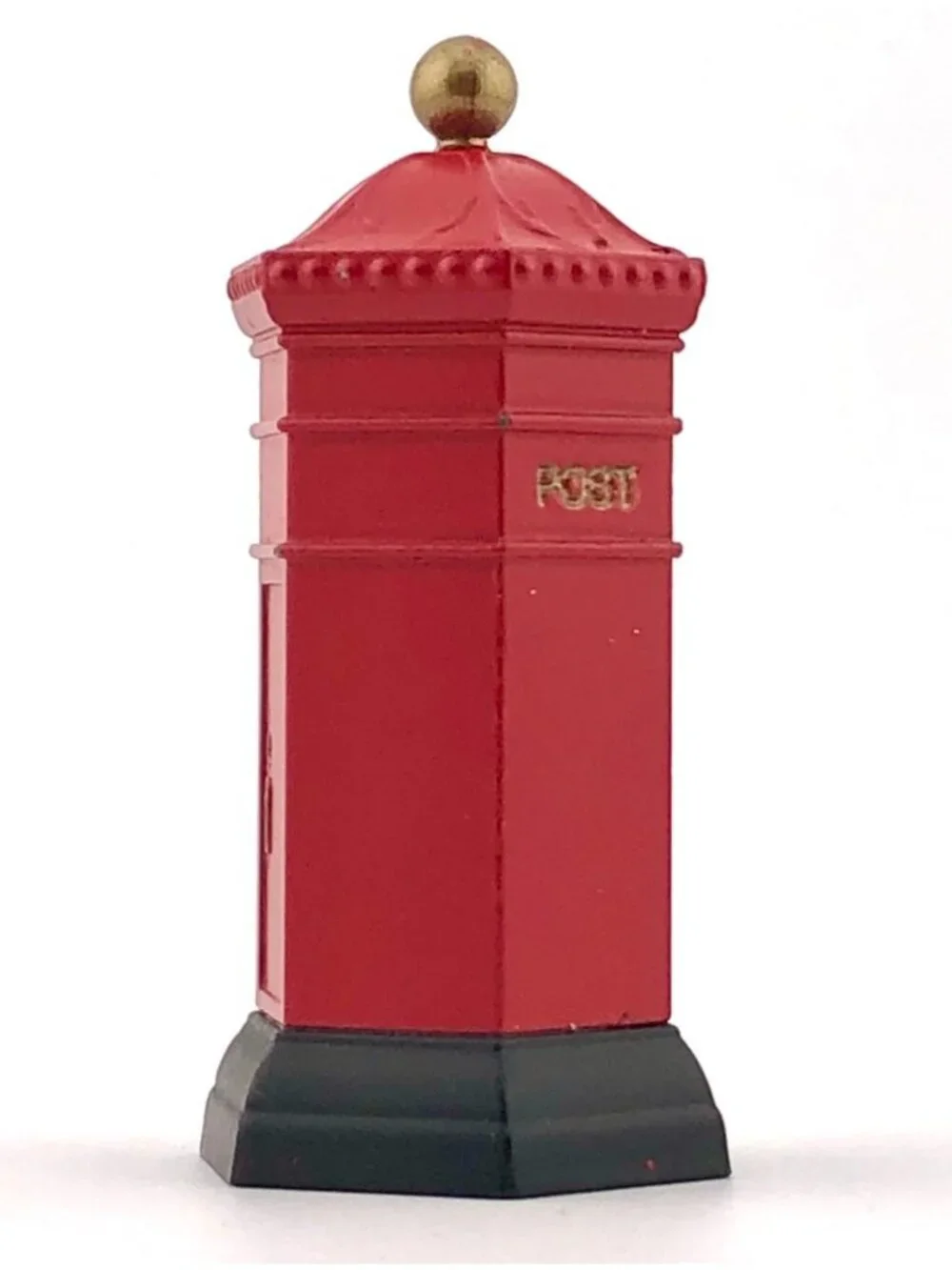 Dept 56 English Post Box 5805-0 British Red Pillar Box Miniature Mailbox Retired